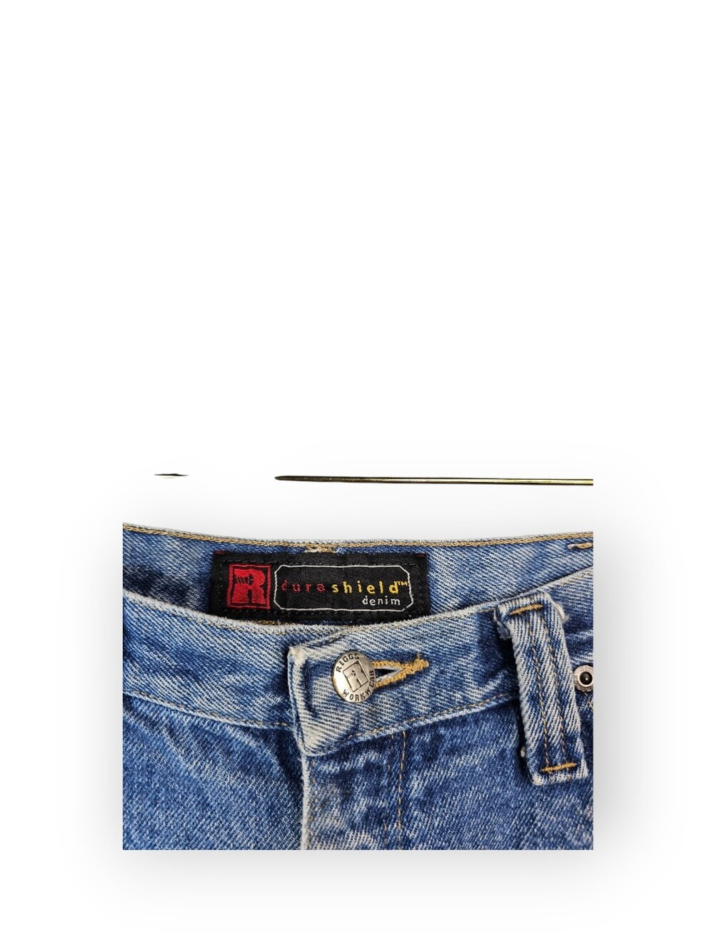 Wrangler Riggs Workwear Carpenter Jeans 36x30 Heavyweight Denim - Picture 4 of 7